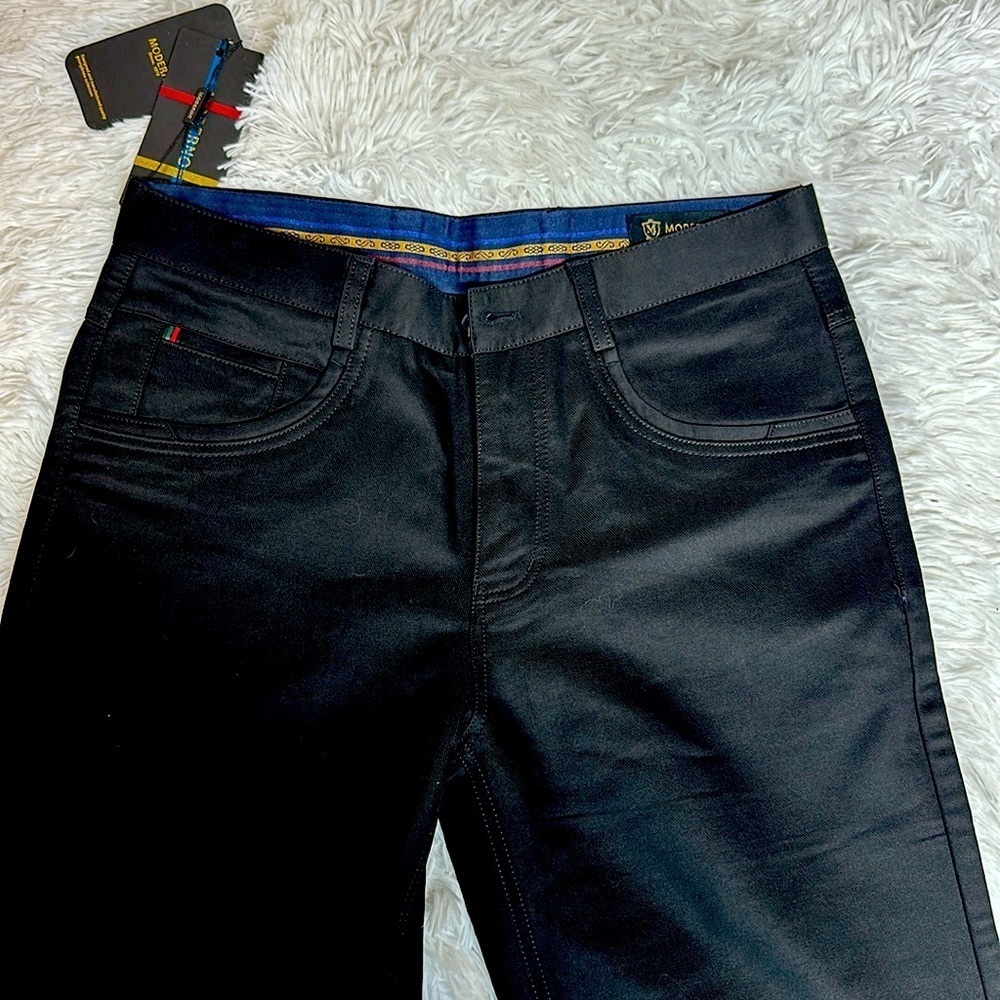 NWT Moderno Signature Black Jeans (Pants) 32x33 - Picture 3 of 10